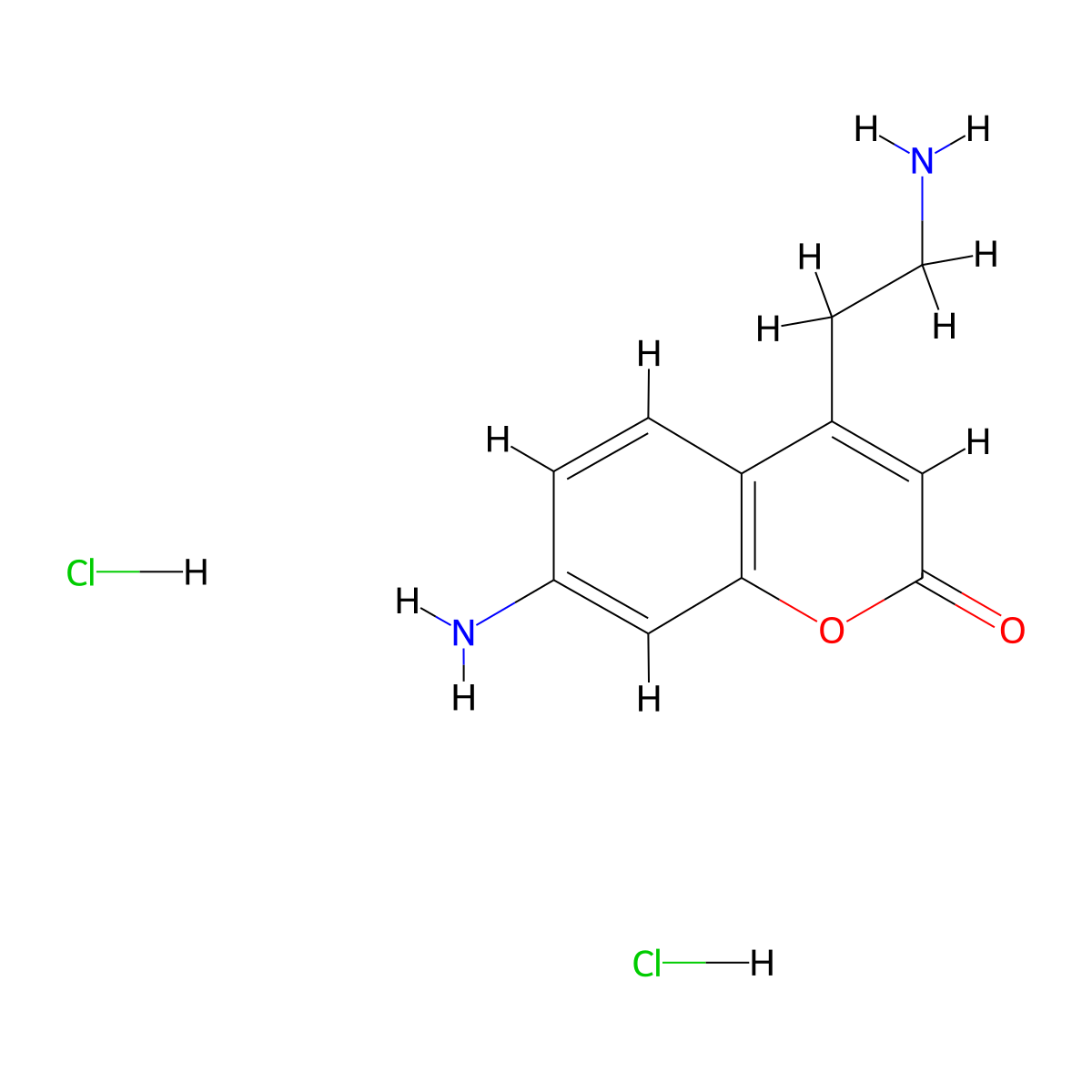 FFN200 (dihydrochloride) molecular structure, CAS 2080306-27-8