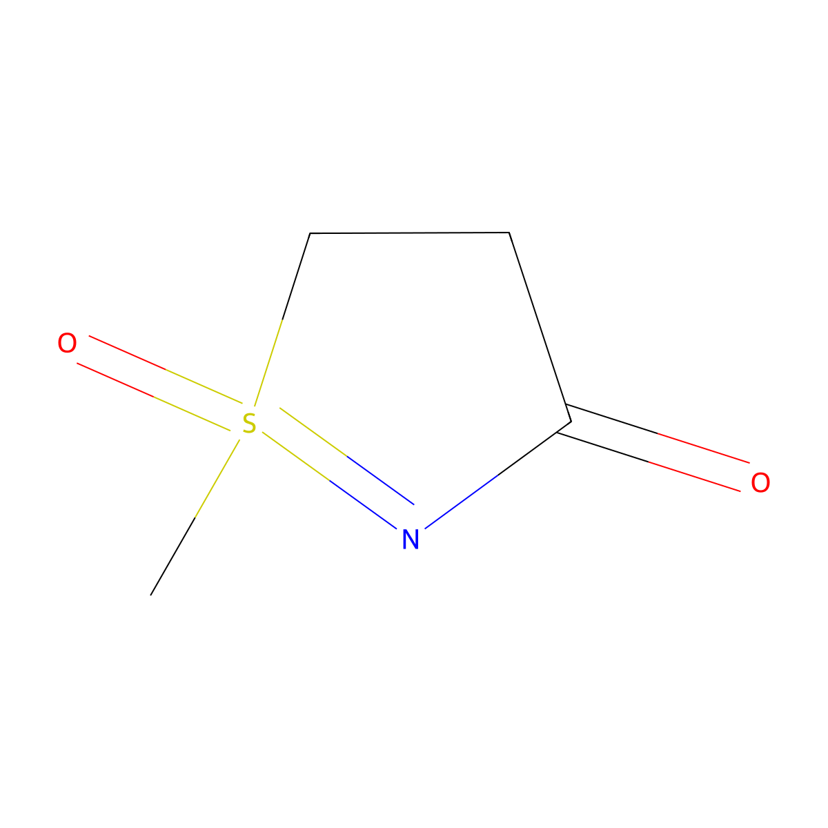 1-methyl-4,5-dihydro-3H-1lambda6,2-thiazole-1,3-dione molecular structure, CAS 2080312-63-4