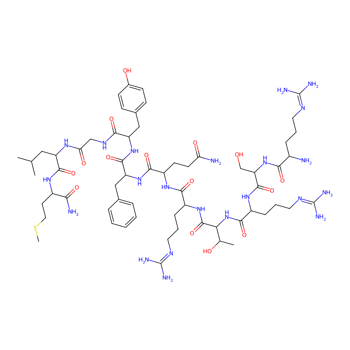 Hemokinin 1 (mouse) molecular structure, CAS 208041-90-1