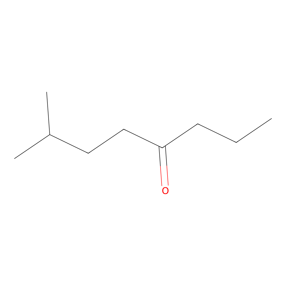 7-Methyl-4-octanone molecular structure, CAS 20809-46-5
