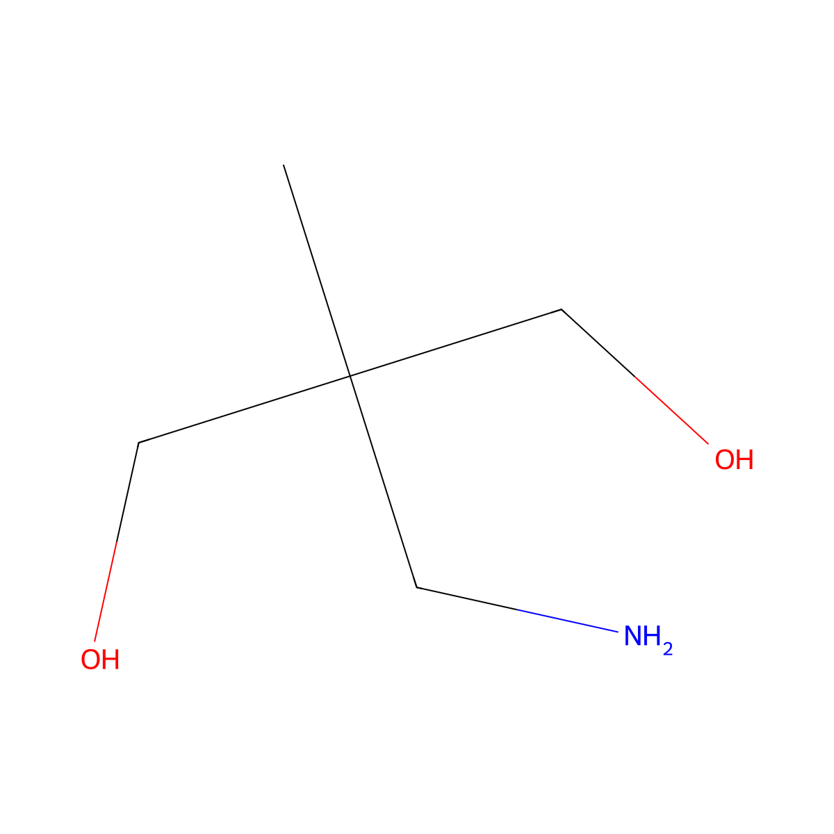 2-(Aminomethyl)-2-methylpropane-1,3-diol molecular structure, CAS 208105-60-6