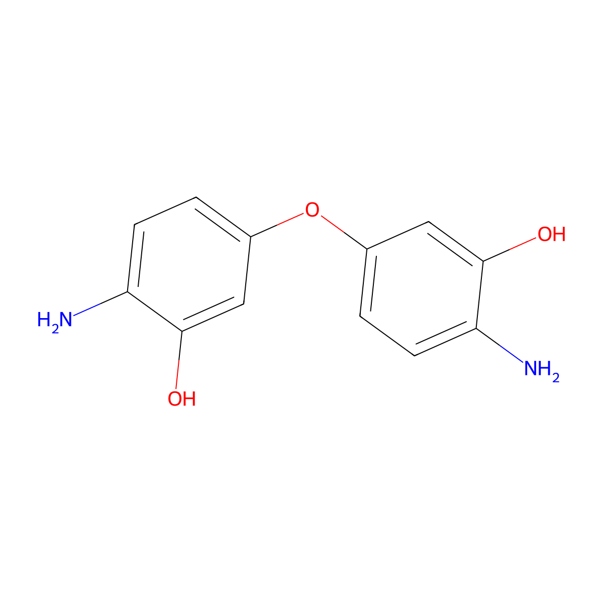 5,5'-Oxybis(2-aminophenol) molecular structure, CAS 20817-05-4