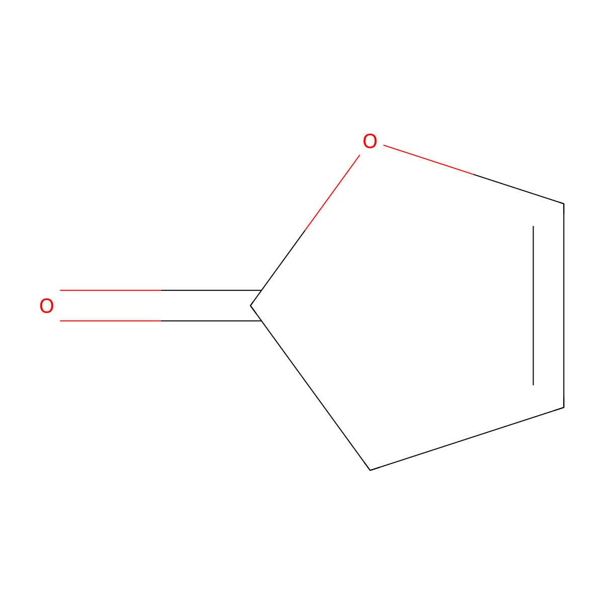 2(3H)-Furanone molecular structure, CAS 20825-71-2