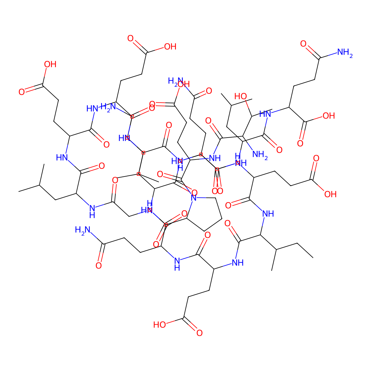 Nocistatin (bovine) molecular structure, CAS 208253-85-4