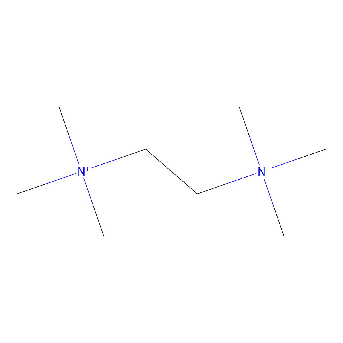 Dimethonium molecular structure, CAS 20828-82-4
