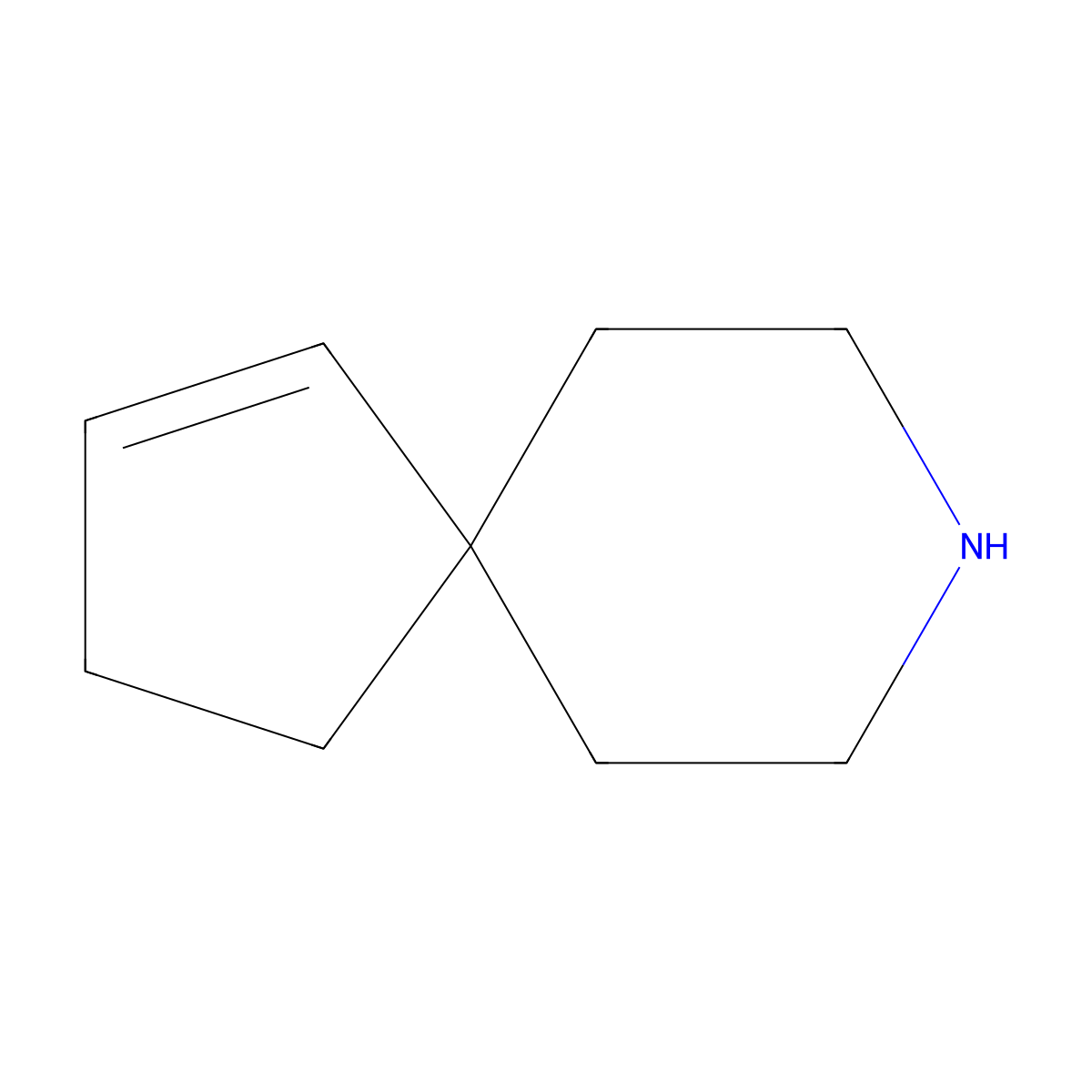 8-Azaspiro[4.5]dec-3-ene molecular structure, CAS 2083630-35-5
