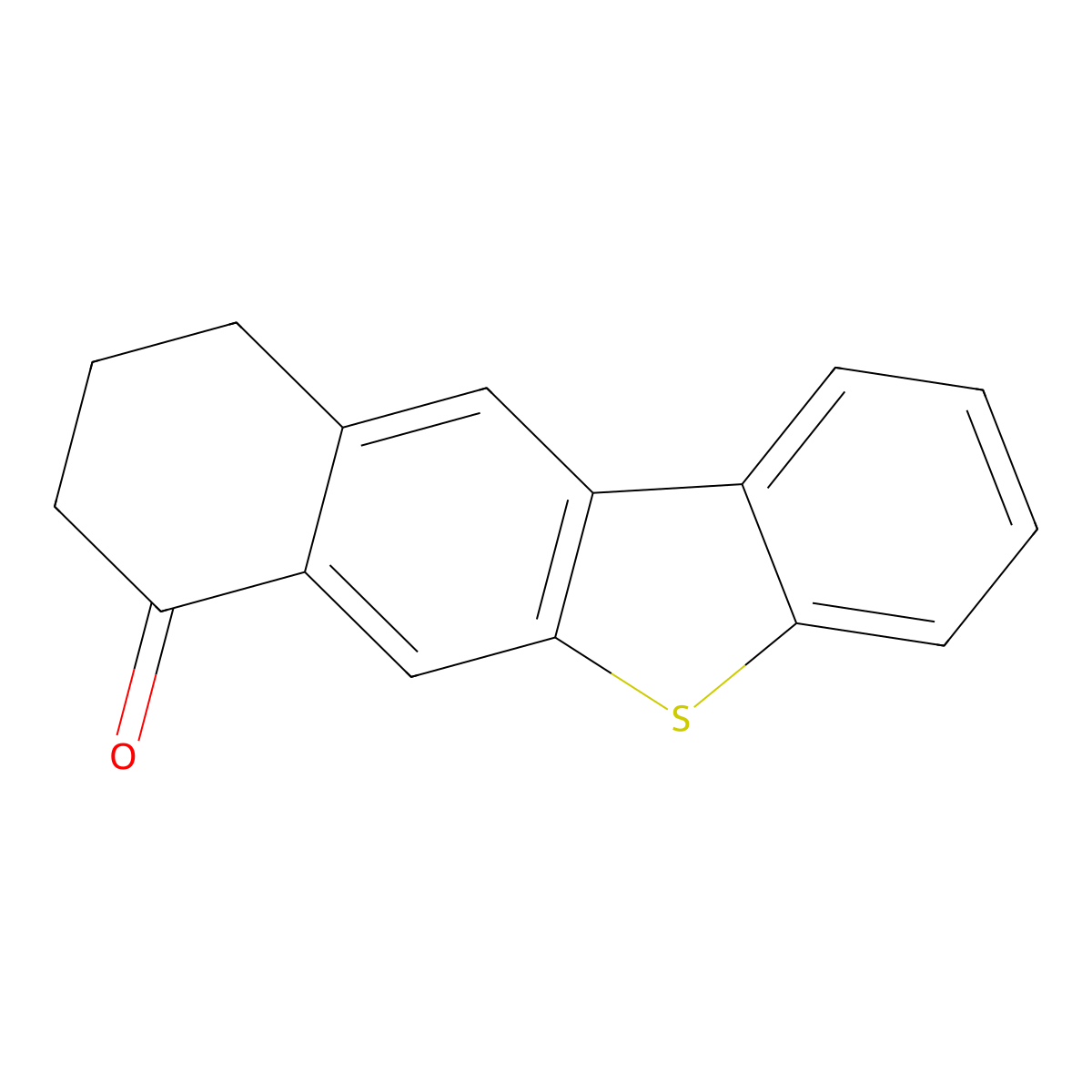 9,10-Dihydrobenzo[b]naphtho[2,3-d]thiophen-7(8h)-one molecular structure, CAS 20841-54-7
