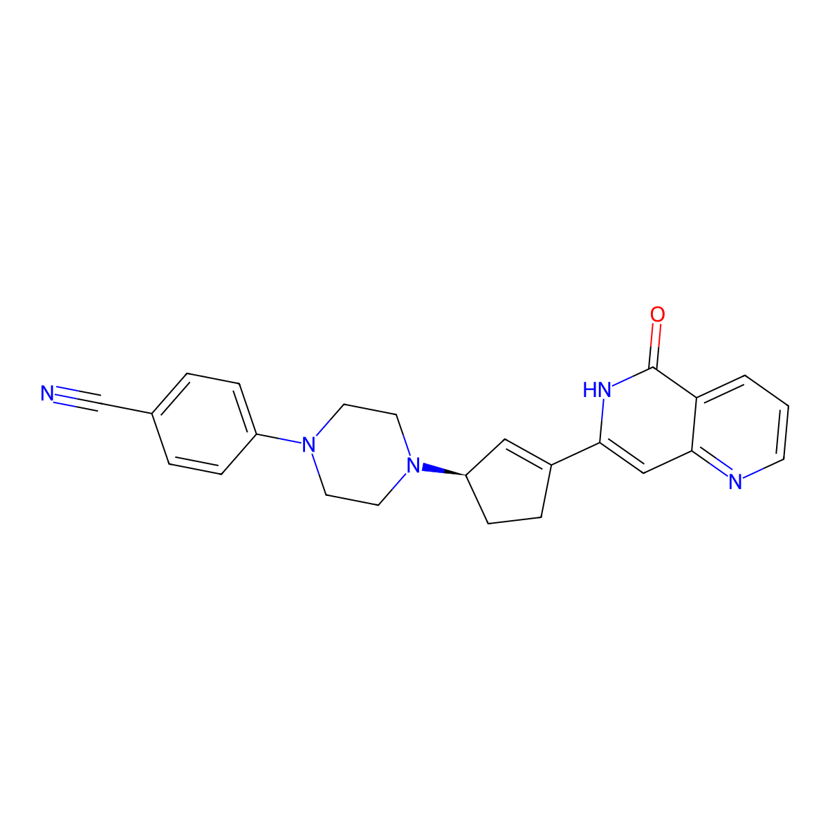 Parp1-IN-7 molecular structure, CAS 2084112-75-2