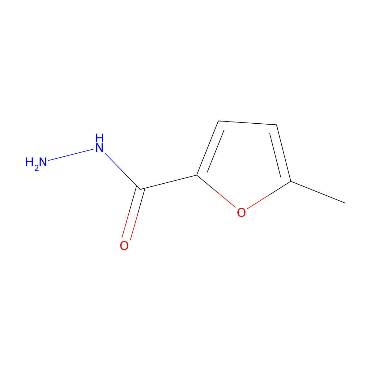 5-Methyl-2-furohydrazide molecular structure, CAS 20842-19-7