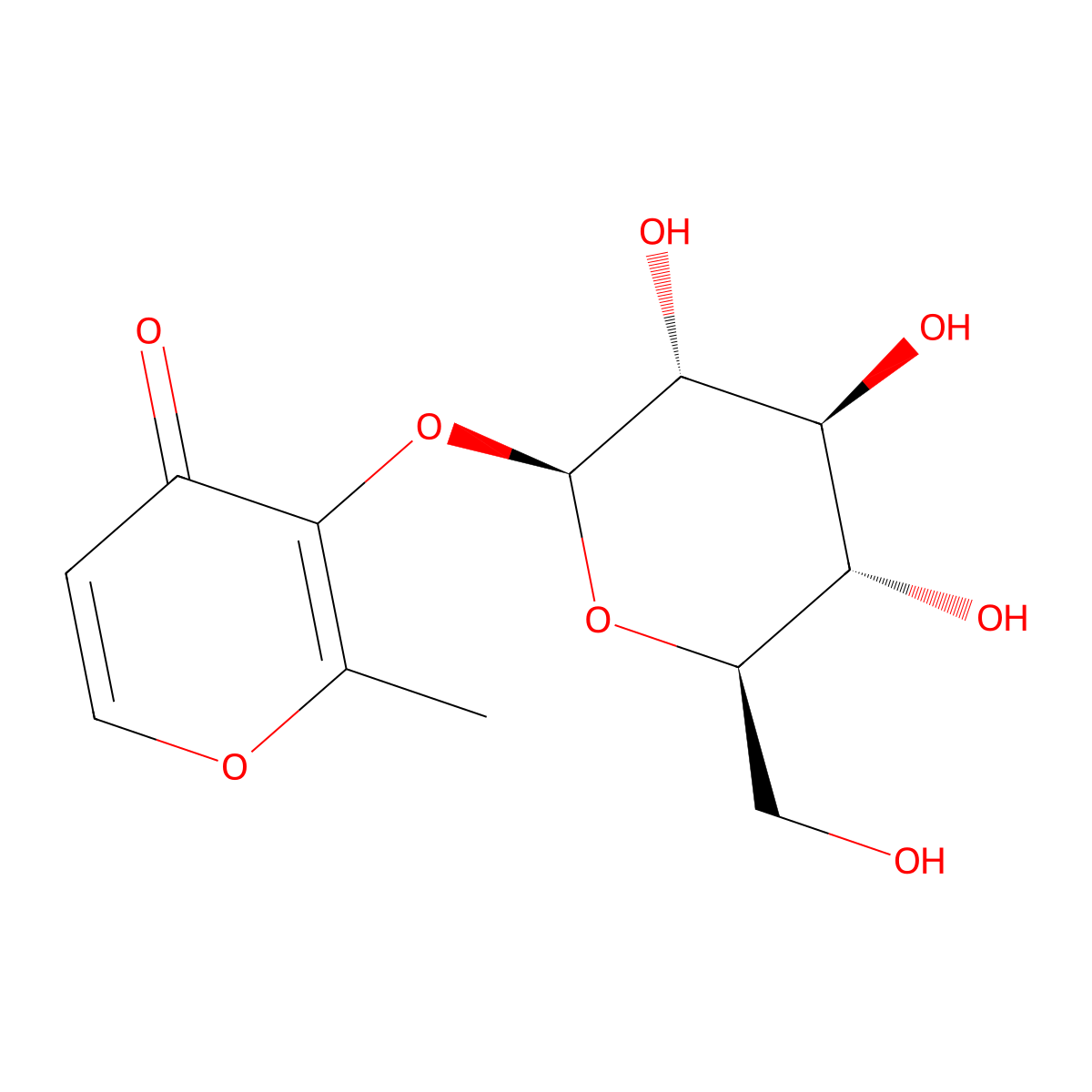 Dianthoside molecular structure, CAS 20847-13-6