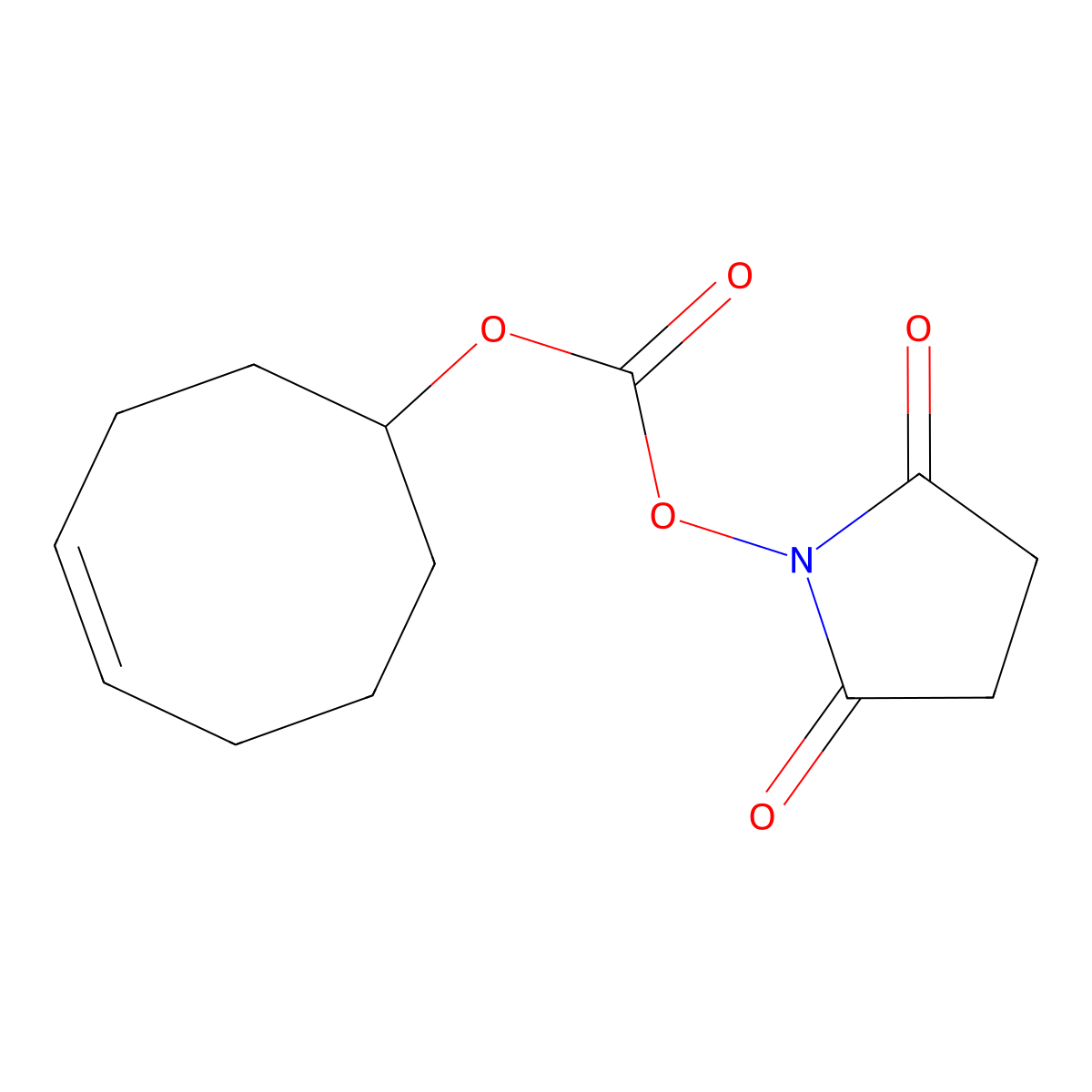 (4E)-TCO-NHS ester molecular structure, CAS 2084844-09-5