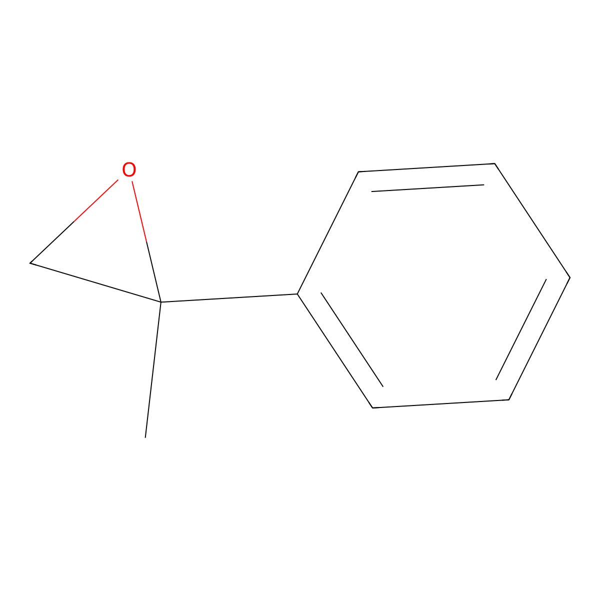 2-Methyl-2-phenyloxirane molecular structure, CAS 2085-88-3