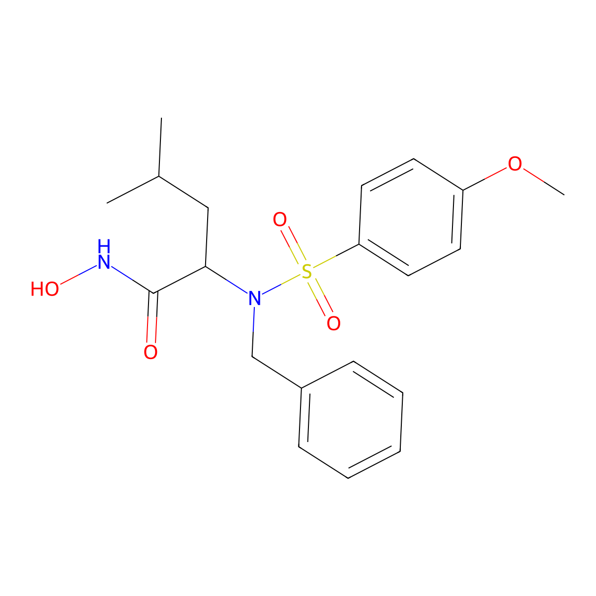 MMP-3 Inhibitor VIII molecular structure, CAS 208663-26-7