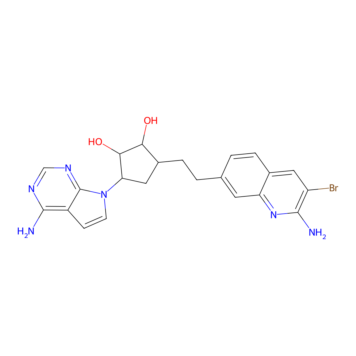 Onametostat molecular structure, CAS 2086772-26-9