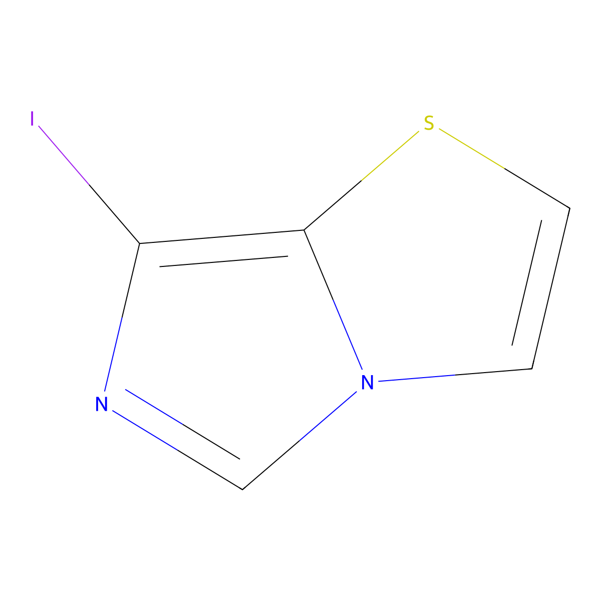 7-Iodoimidazo[5,1-B]thiazole molecular structure, CAS 208722-53-6