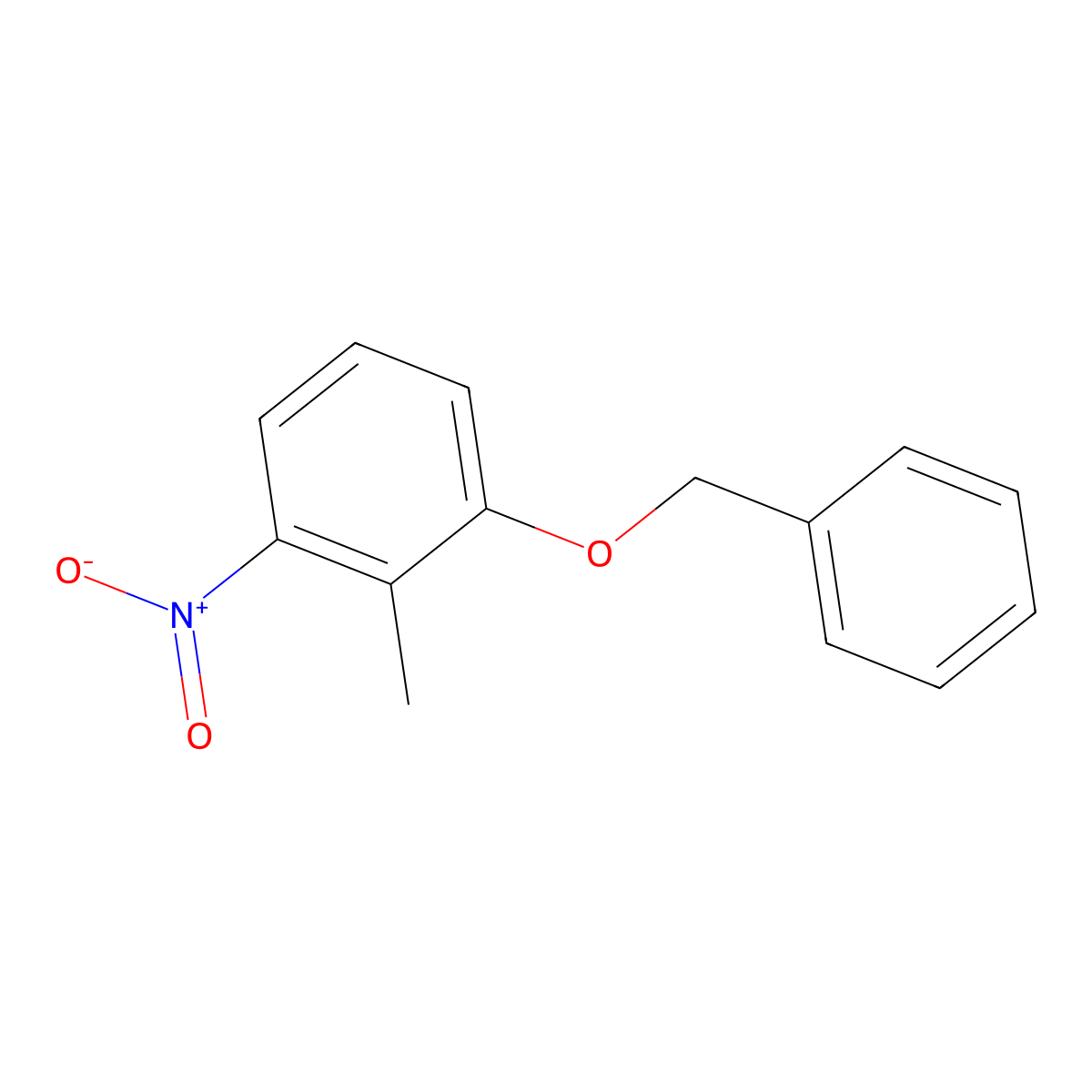1-(Benzyloxy)-2-methyl-3-nitrobenzene molecular structure, CAS 20876-37-3