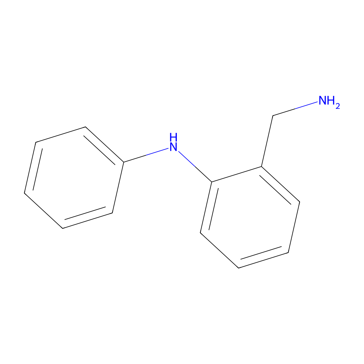 2-(Aminomethyl)-N-phenylaniline molecular structure, CAS 20877-84-3
