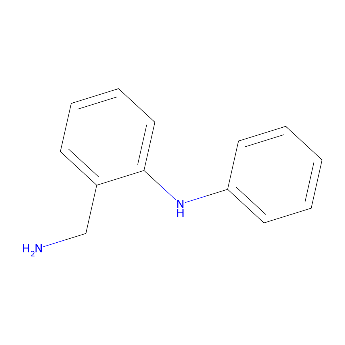 2-(Aminomethyl)-N-phenylaniline molecular structure, CAS 20877-84-3