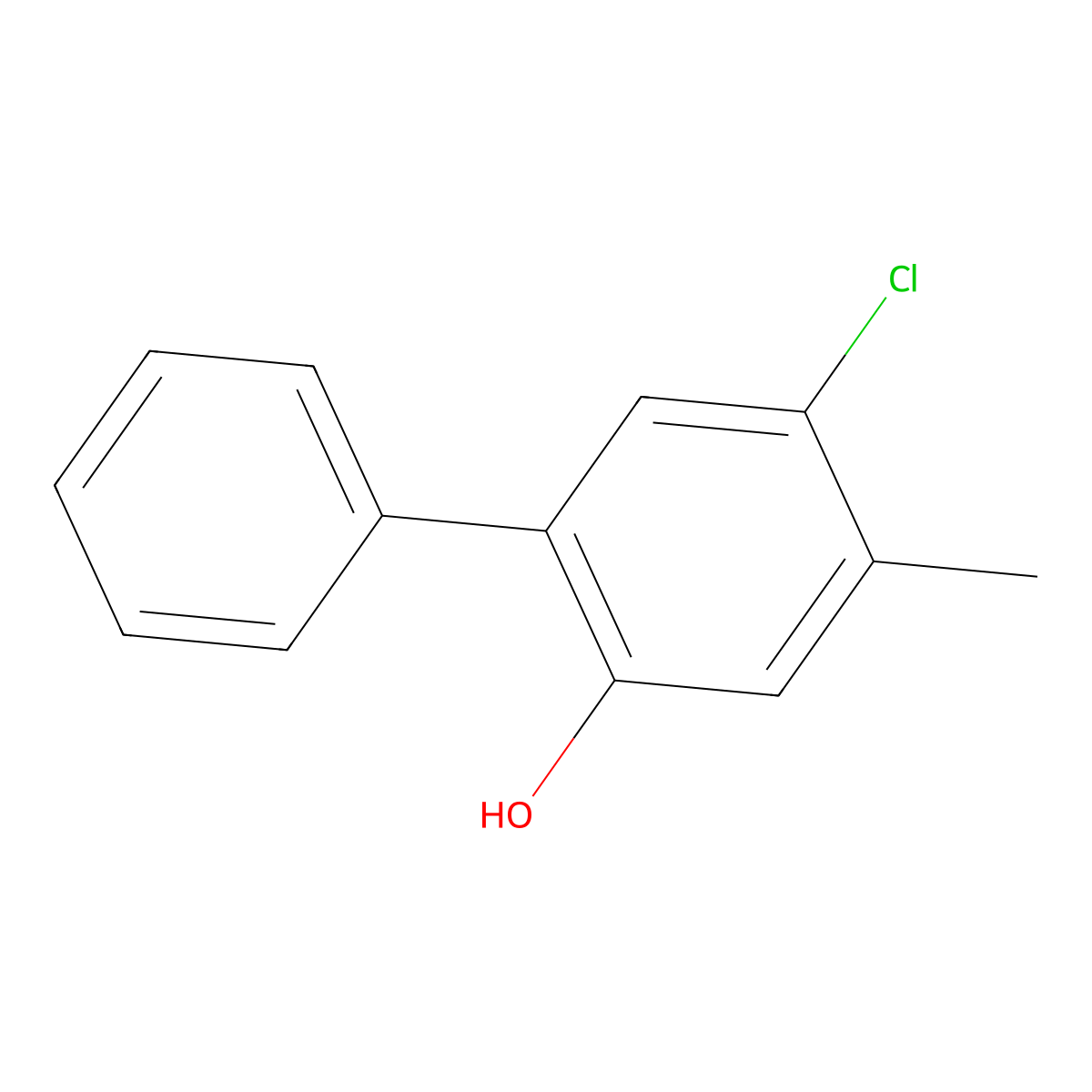 5-Chloro-4-methyl-[1,1'-biphenyl]-2-OL molecular structure, CAS 2088367-59-1
