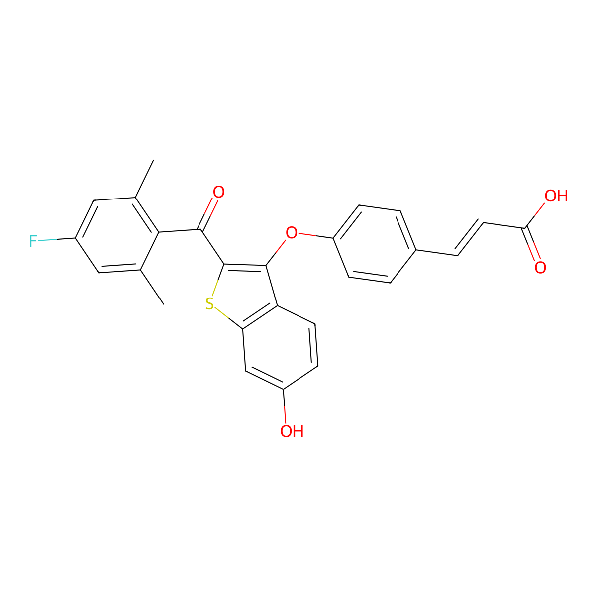 Rintodestrant molecular structure, CAS 2088518-51-6