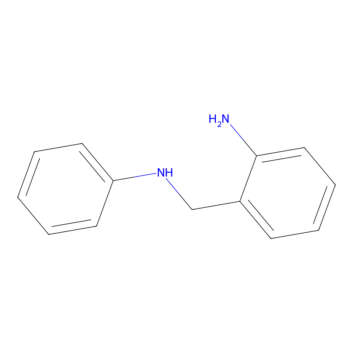 2-[(Phenylamino)methyl]aniline molecular structure, CAS 20887-06-3