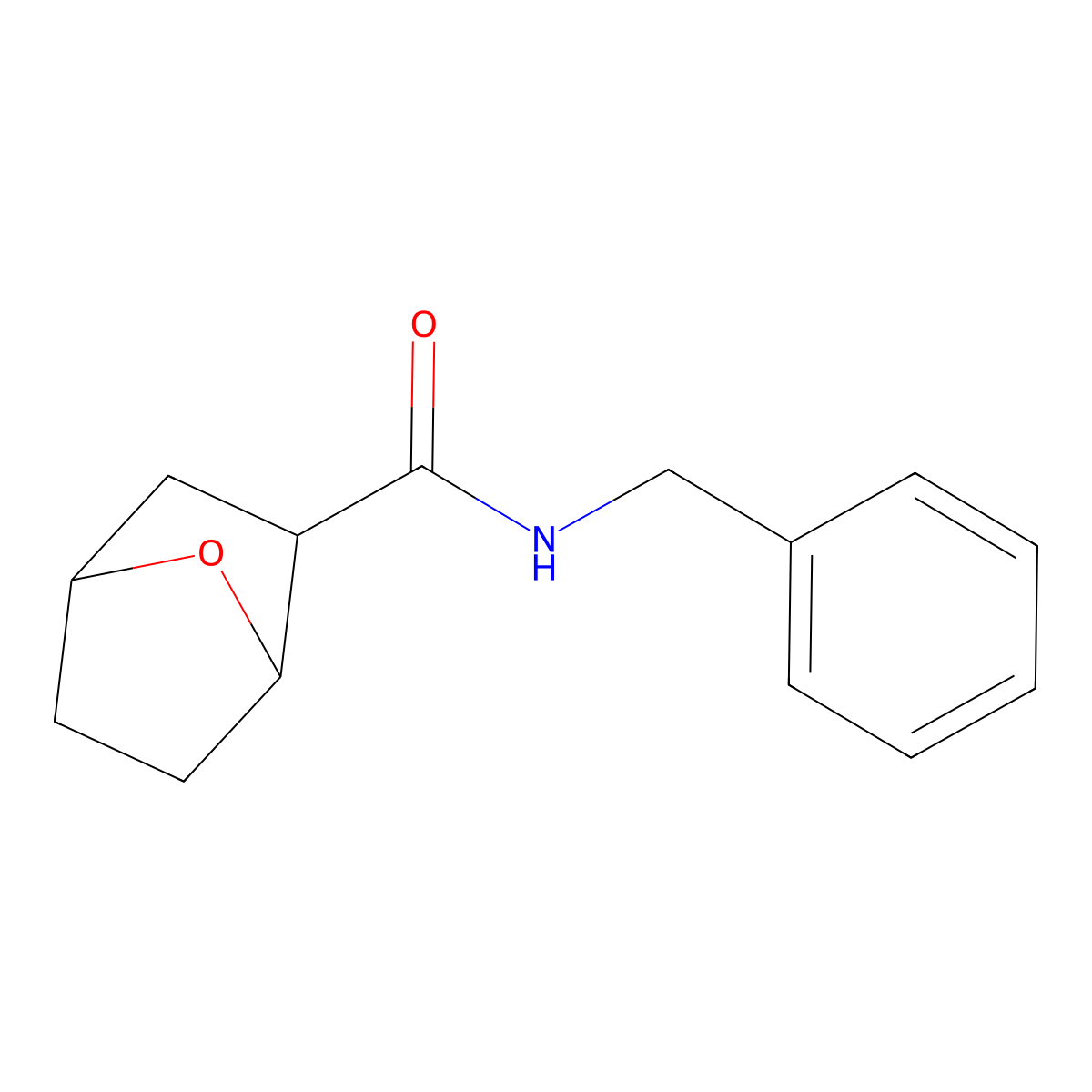 (1S,2R,4R)-N-Benzyl-7-oxabicyclo[2.2.1]heptane-2-carboxamide molecular structure, CAS 2089245-97-4