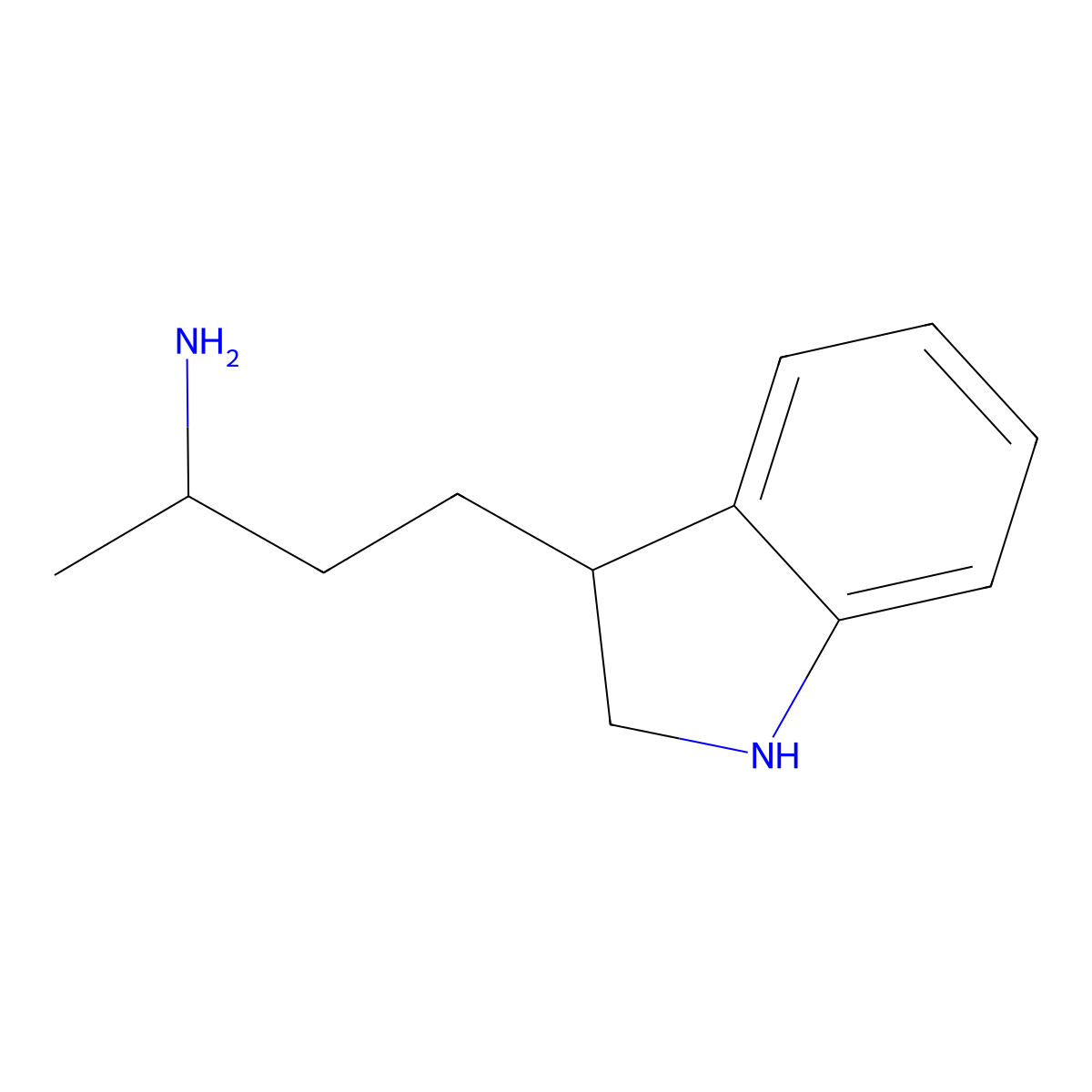 4-(2,3-Dihydro-1H-indol-3-yl)butan-2-amine molecular structure, CAS 2089257-12-3