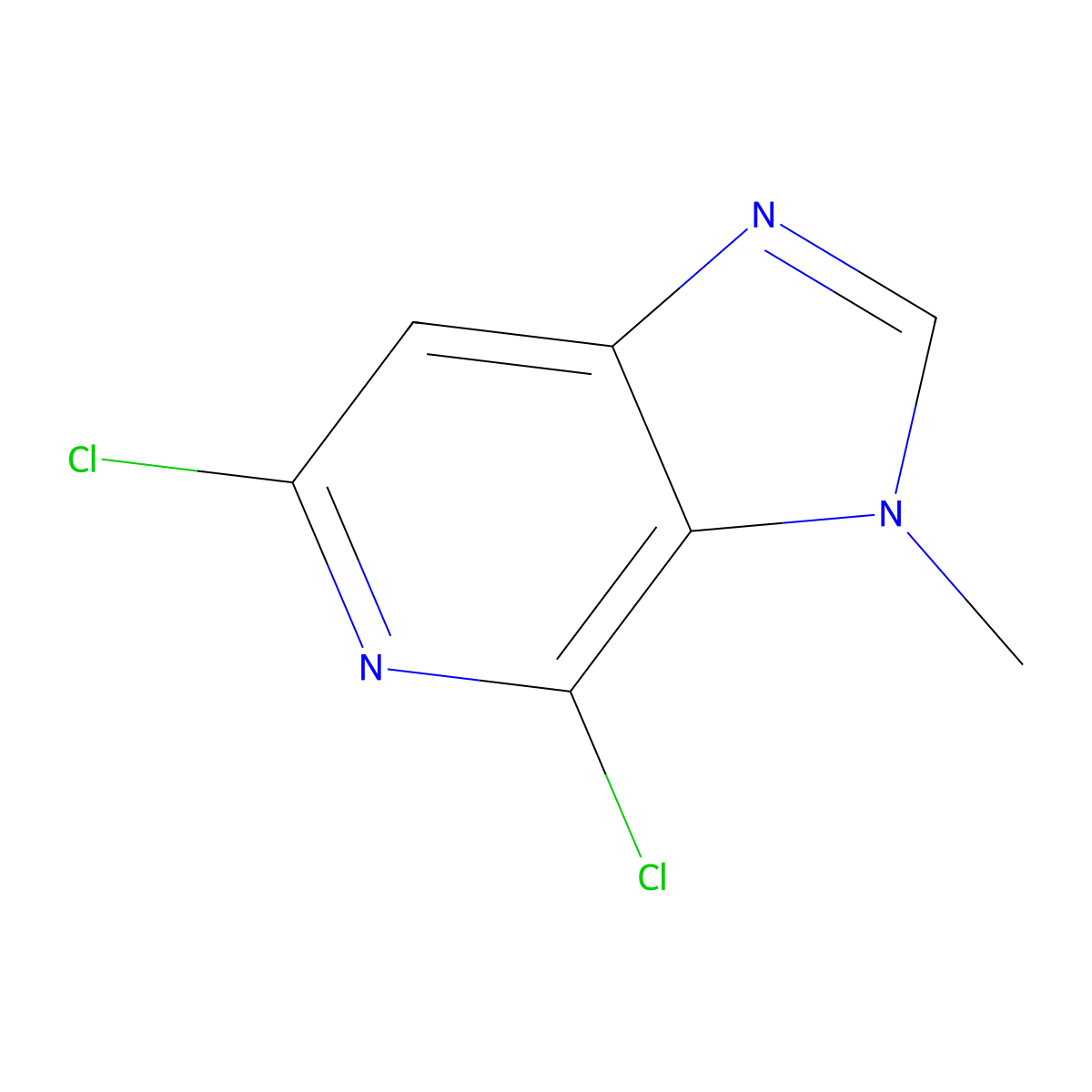 4,6-Dichloro-3-methyl-3H-imidazo[4,5-c]pyridine molecular structure, CAS 2089300-07-0