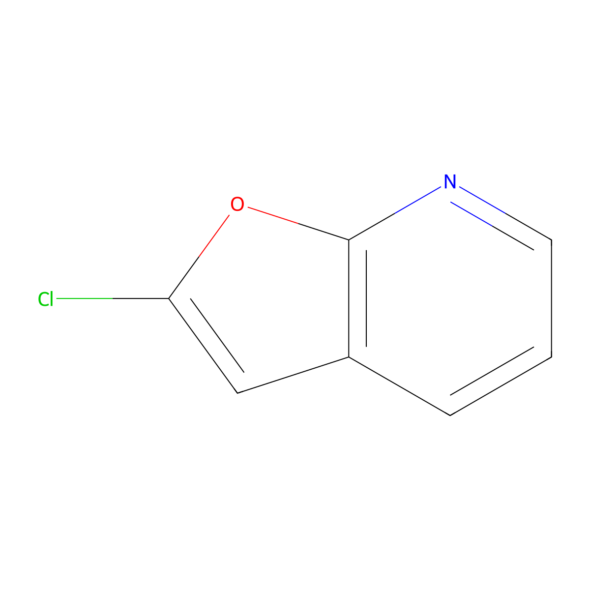 2-Chlorofuro[2,3-b]pyridine molecular structure, CAS 2089311-13-5