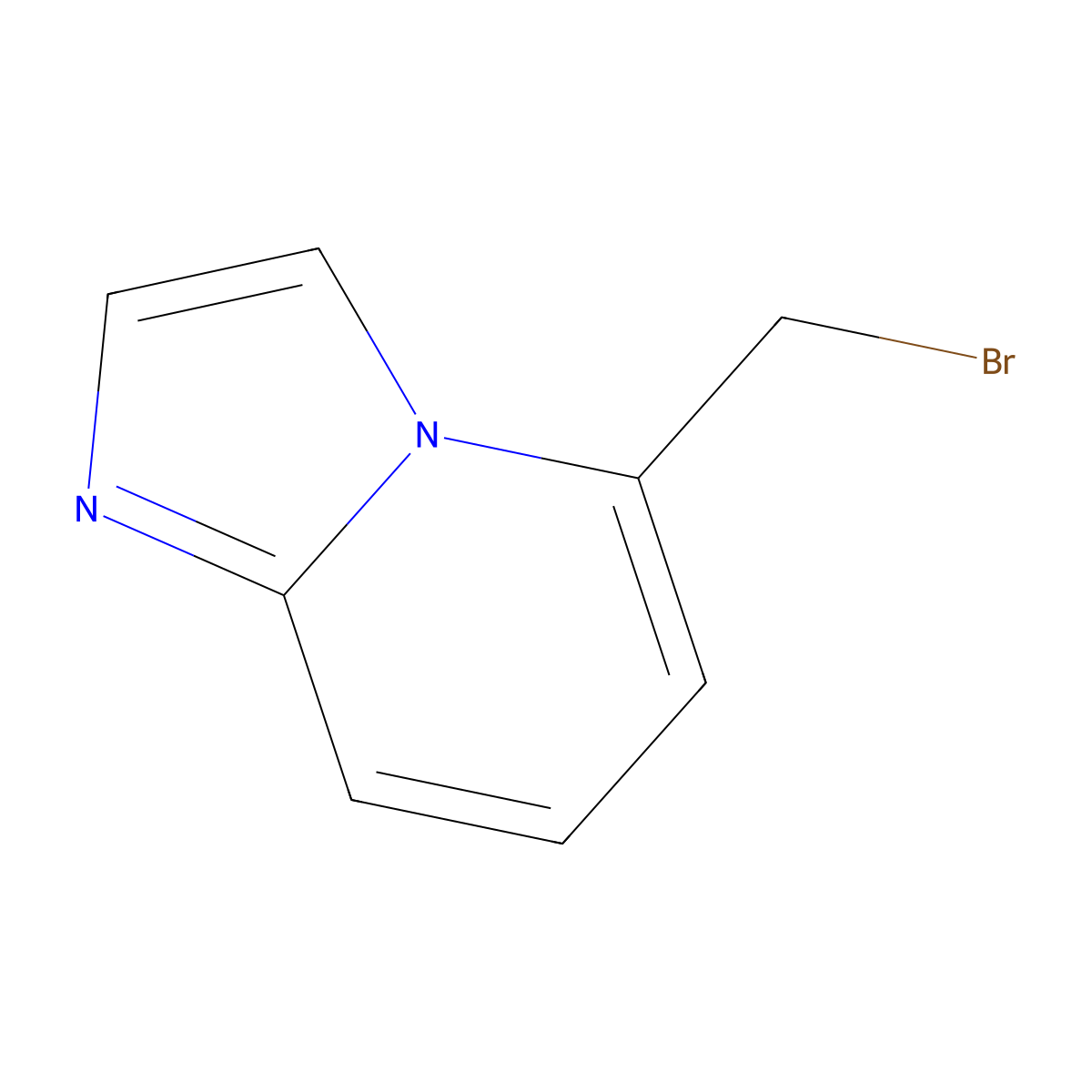 5-(Bromomethyl)imidazo[1,2-a]pyridine molecular structure, CAS 2089315-50-2