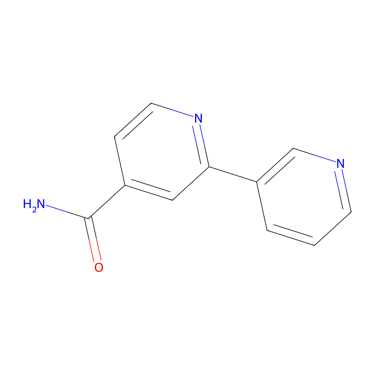 [2,3'-Bipyridine]-4-carboxamide molecular structure, CAS 2089319-07-1