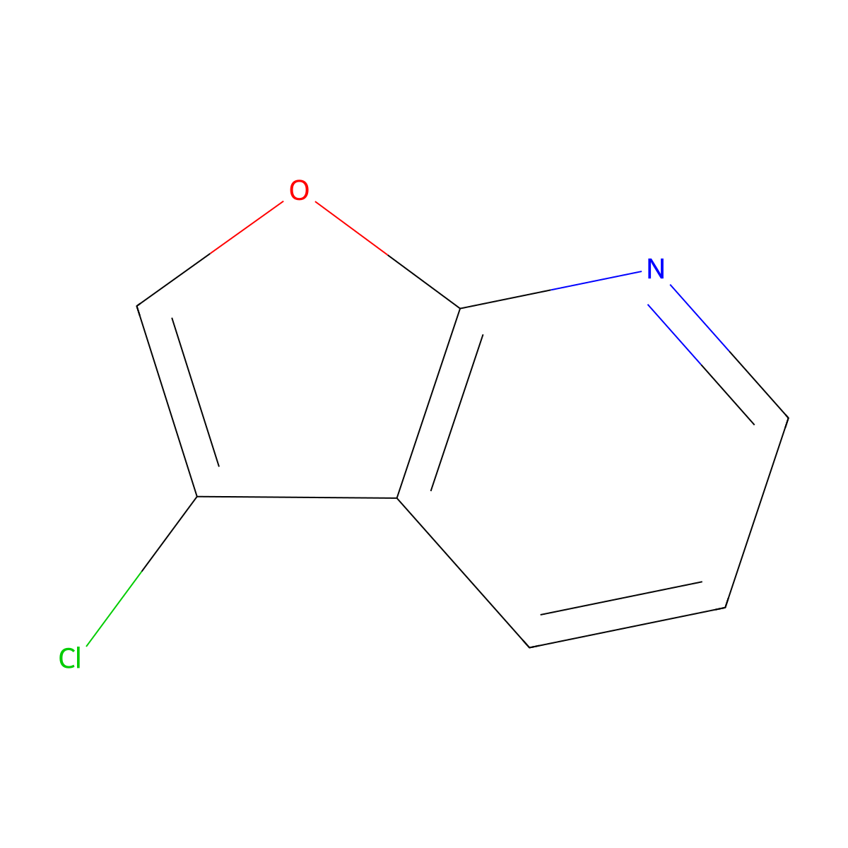 3-Chlorofuro[2,3-b]pyridine molecular structure, CAS 2089320-67-0