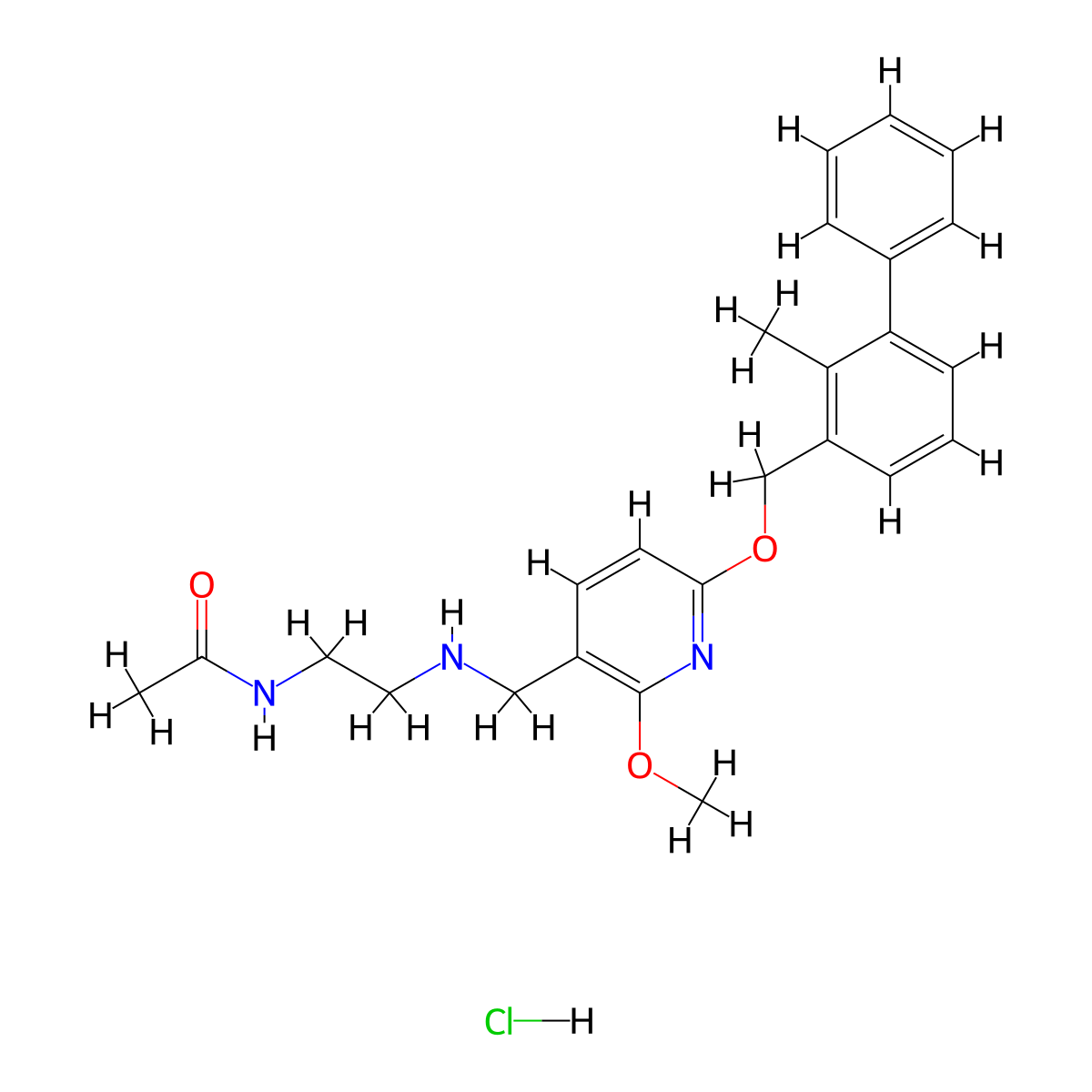 BMS202 hydrochloride molecular structure, CAS 2089334-95-0