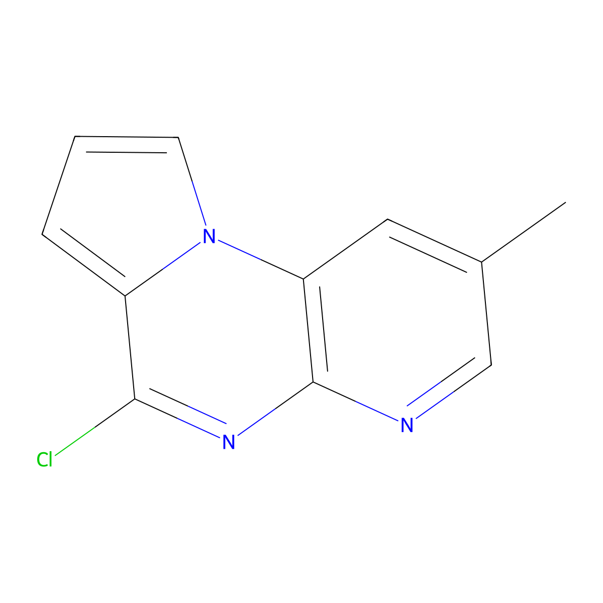 6-Chloro-2-methylpyrido[2,3-E]pyrrolo[1,2-A]pyrazine molecular structure, CAS 2089649-14-7