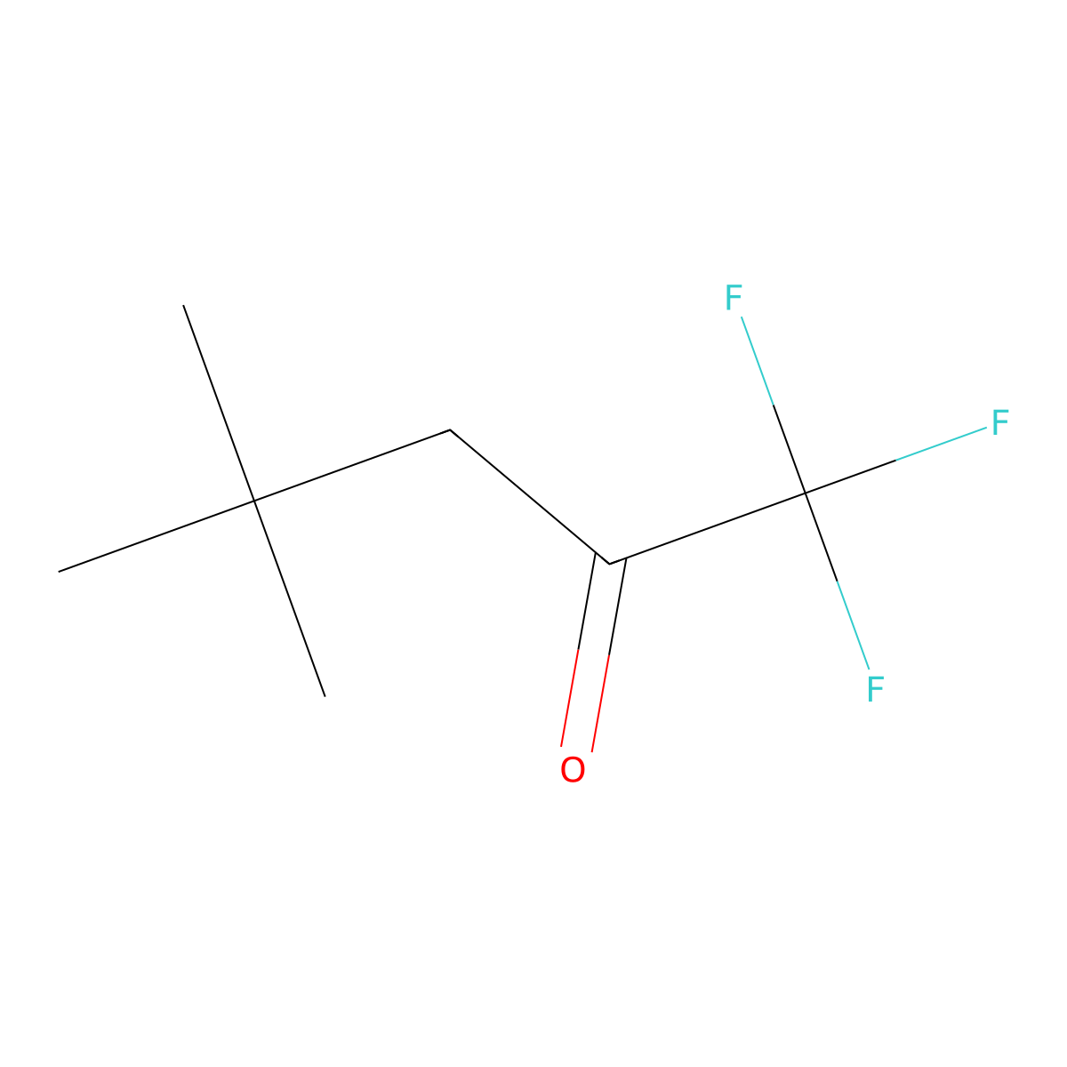 1,1,1-Trifluoro-4,4-dimethylpentan-2-one molecular structure, CAS 2090033-43-3