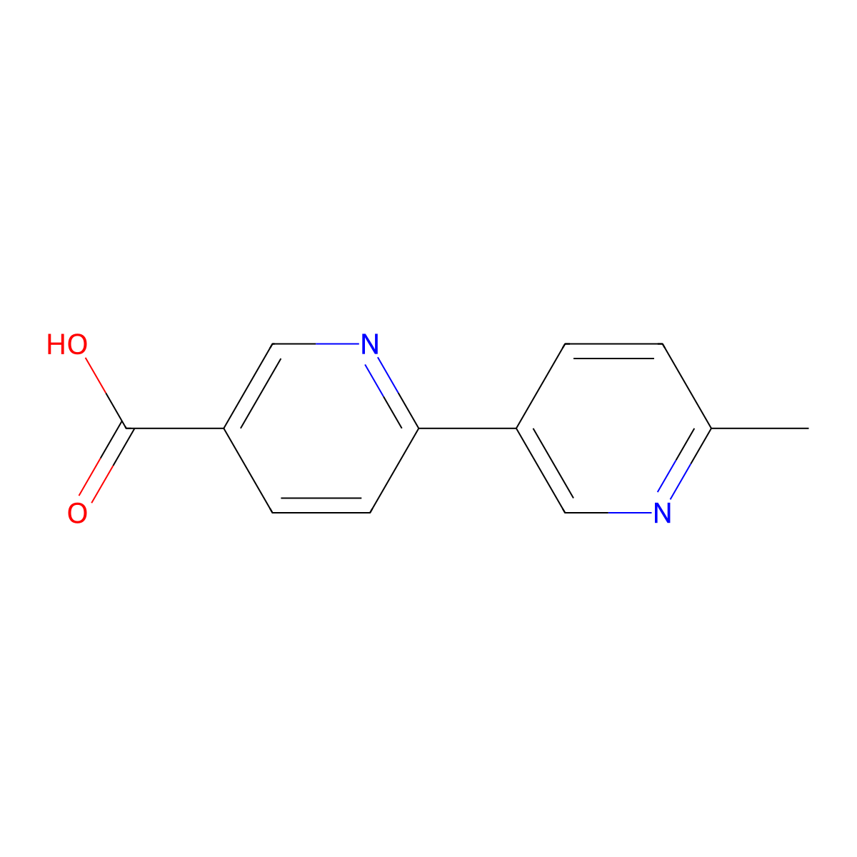 6-(6-Methylpyridin-3-yl)pyridine-3-carboxylic acid molecular structure, CAS 2090167-83-0