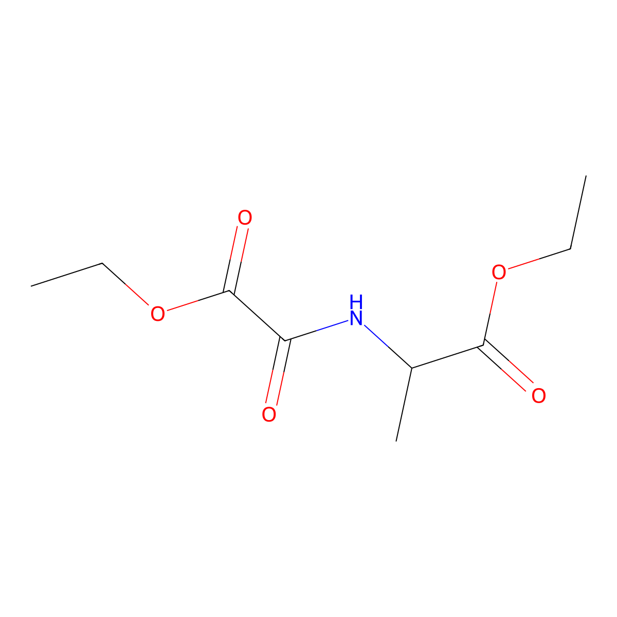 L-Alanine,N-(ethoxyoxoacetyl)-, ethyl ester (9CI) molecular structure, CAS 20902-48-1