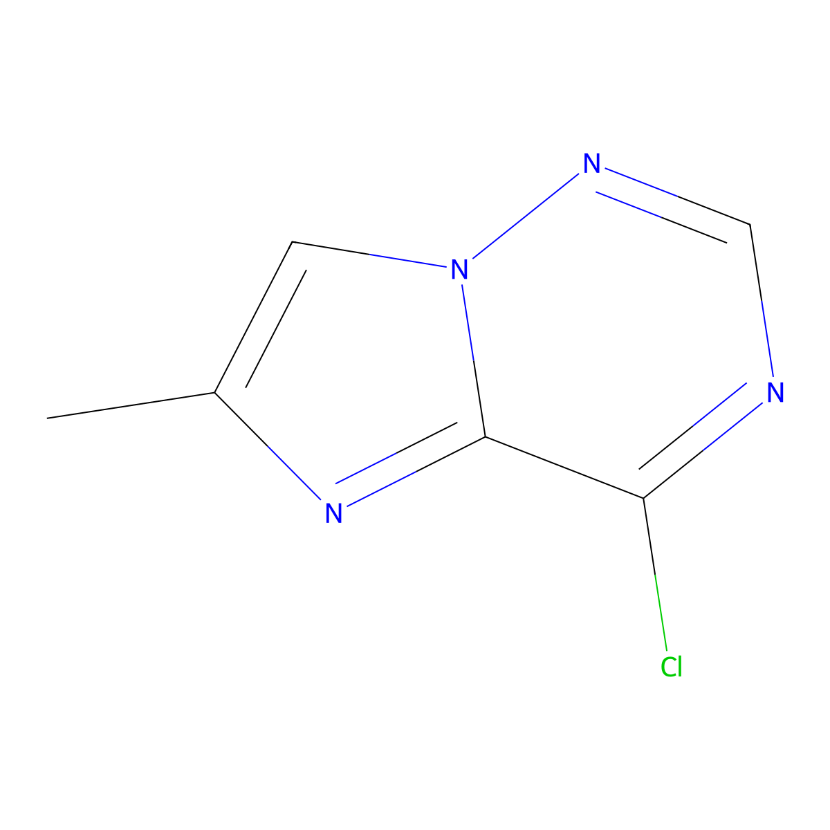 4-Chloro-6-methylimidazo[2,1-f][1,2,4]triazine molecular structure, CAS 2090251-00-4