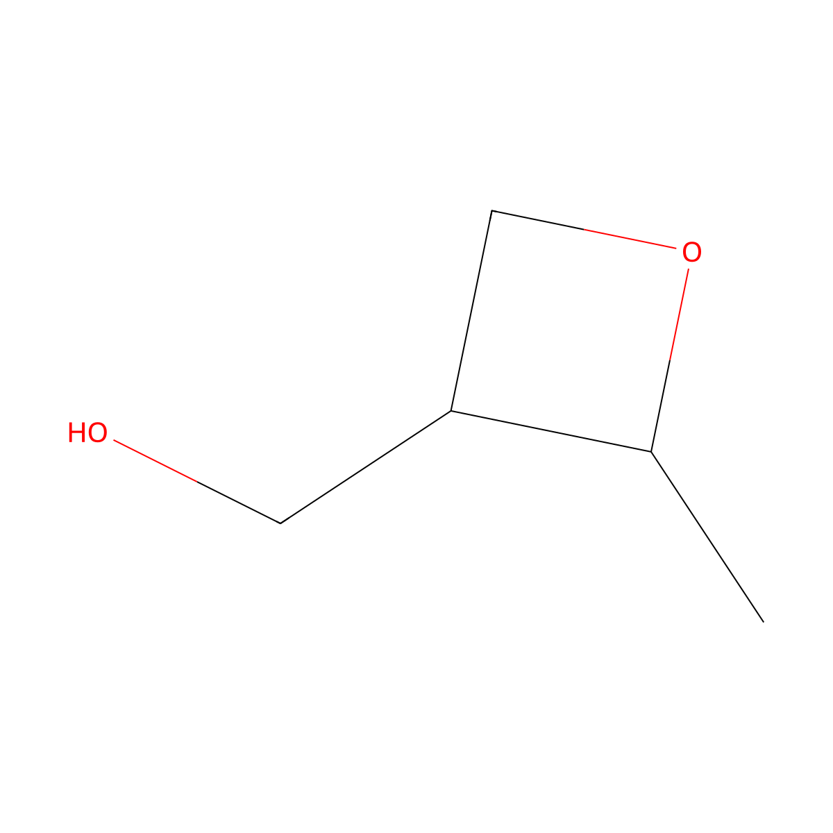 (2-Methyloxetan-3-yl)methanol molecular structure, CAS 2090302-35-3