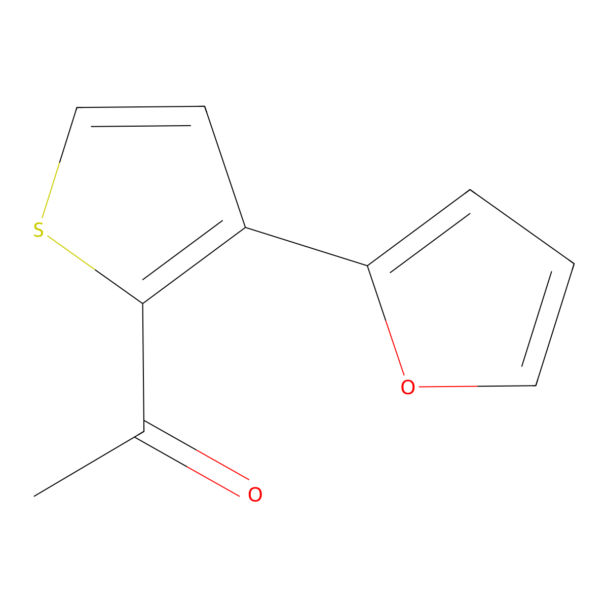 1-[3-(Furan-2-yl)thiophen-2-yl]ethan-1-one molecular structure, CAS 2090921-19-8