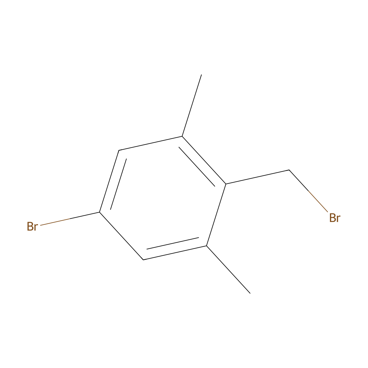 5-Bromo-2-(bromomethyl)-1,3-dimethylbenzene molecular structure, CAS 2090975-80-5