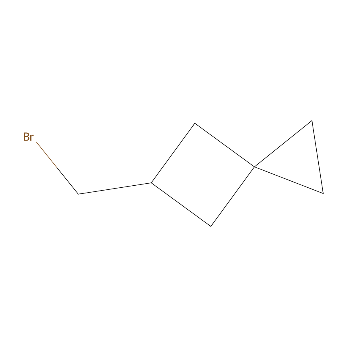 5-(Bromomethyl)spiro(2.3)hexane molecular structure, CAS 2090990-22-8