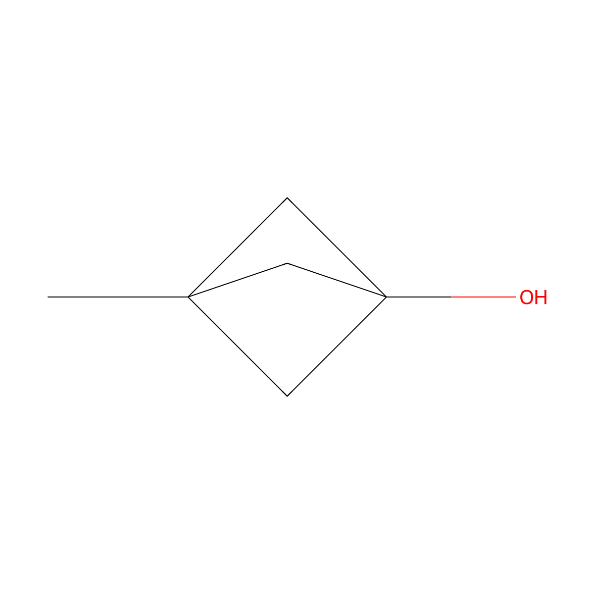 3-Methylbicyclo(1.1.1)pentan-1-ol molecular structure, CAS 2091012-43-8