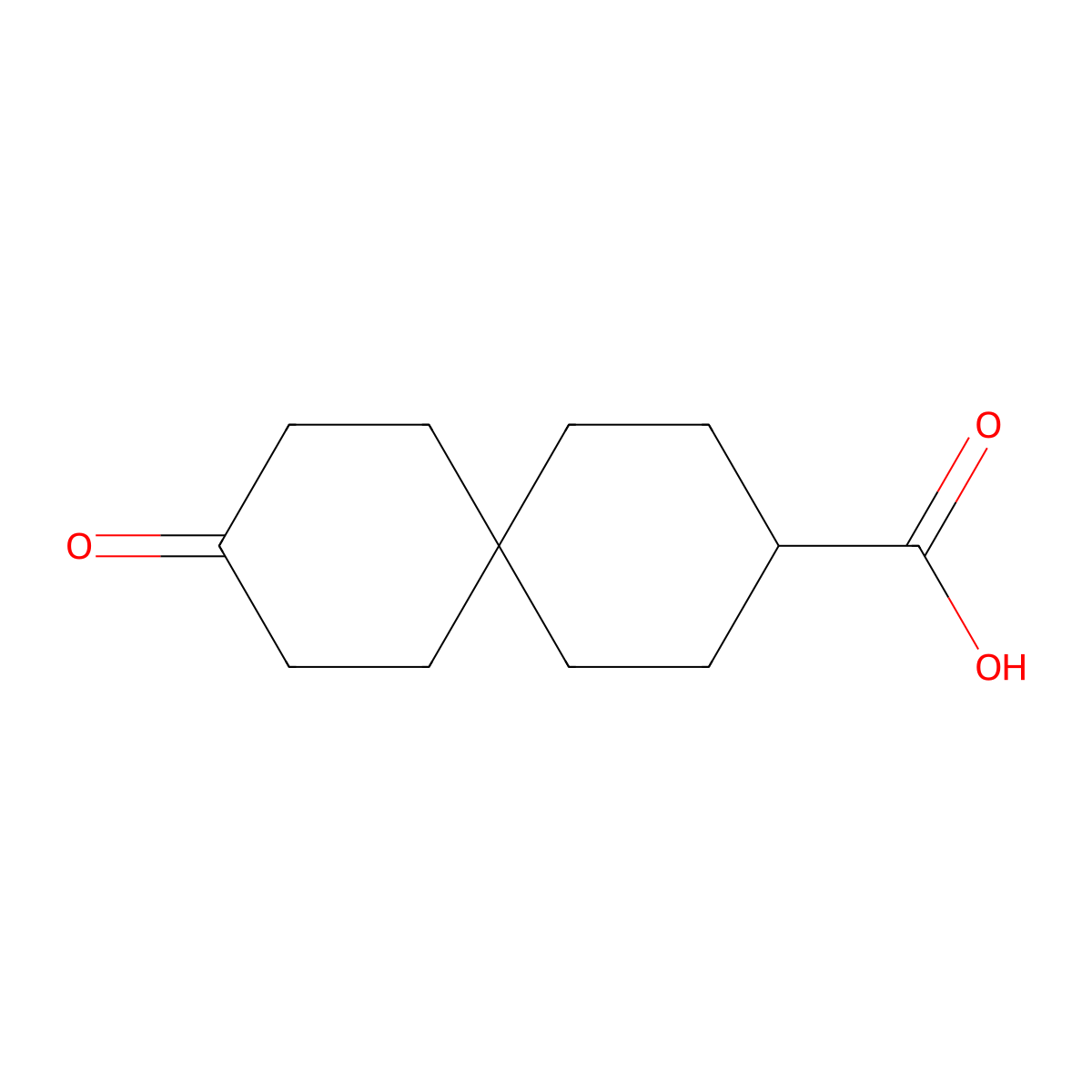 9-Oxospiro[5.5]undecane-3-carboxylic acid molecular structure, CAS 2091321-96-7