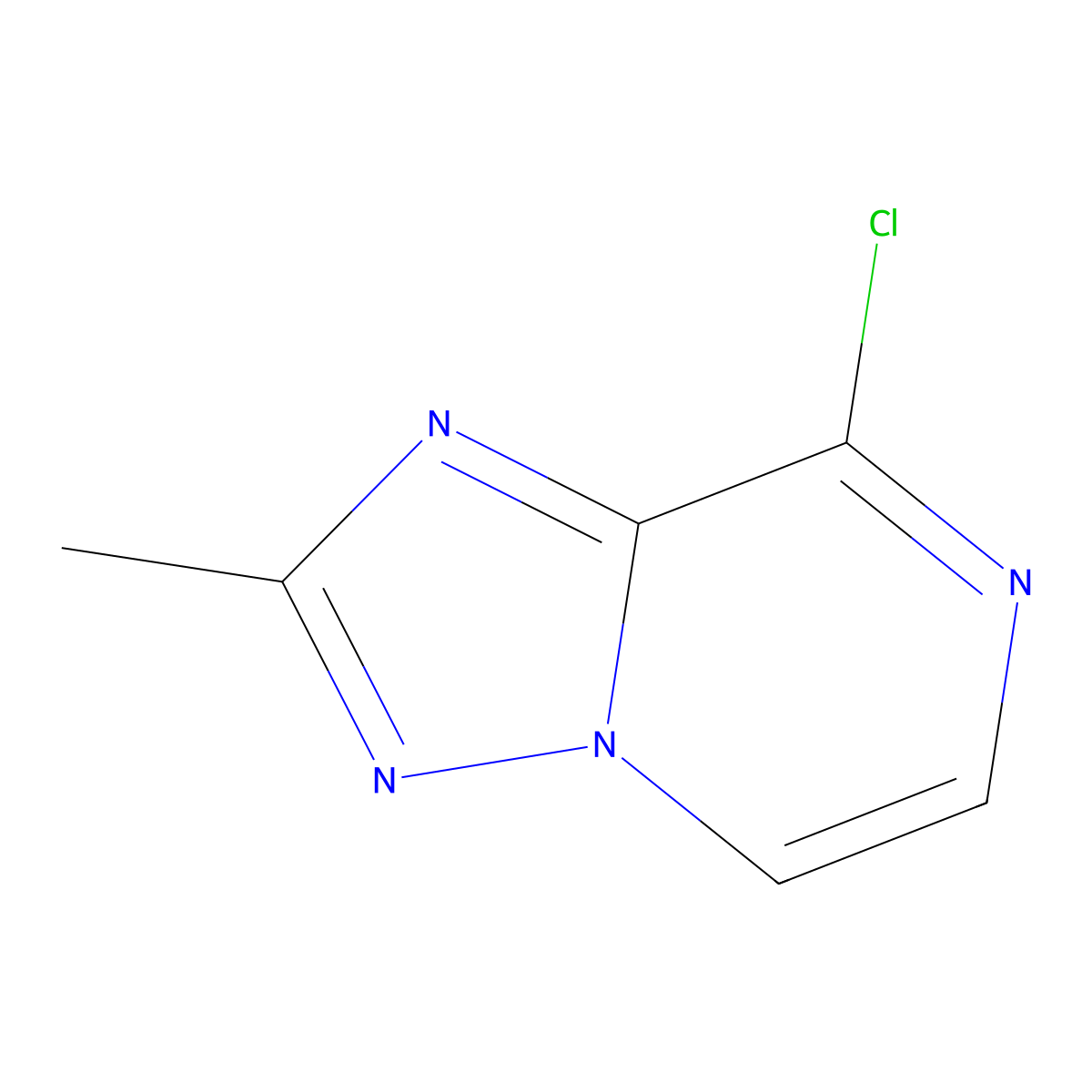 8-Chloro-2-methyl-[1,2,4]triazolo[1,5-a]pyrazine molecular structure, CAS 20914-71-0