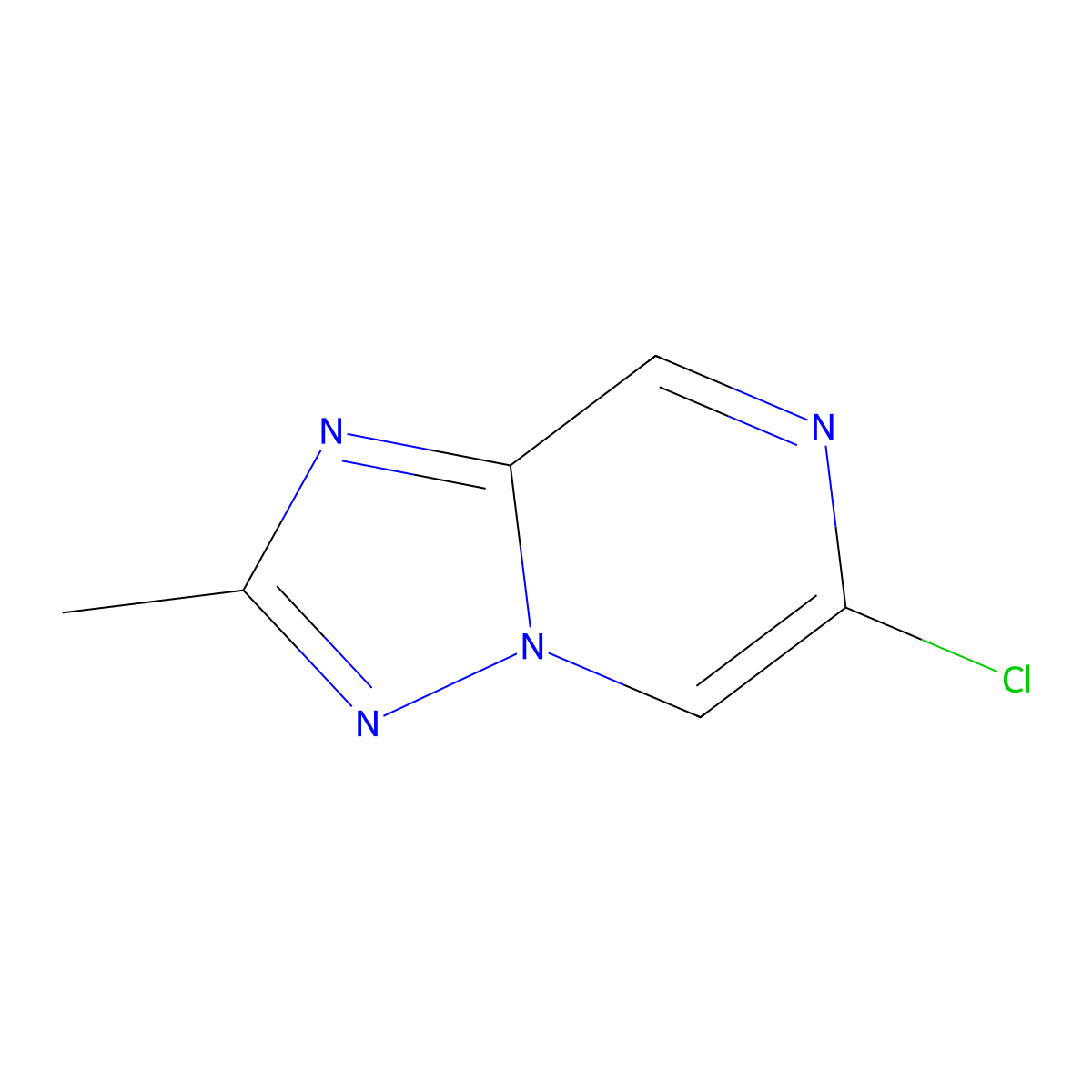 6-Chloro-2-methyl-[1,2,4]triazolo[1,5-a]pyrazine molecular structure, CAS 20914-72-1