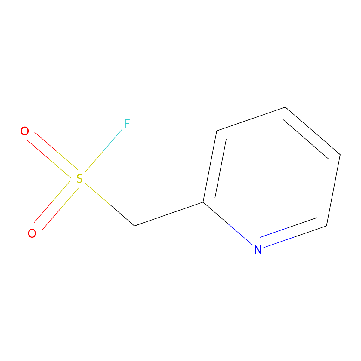 (Pyridin-2-yl)methanesulfonyl fluoride molecular structure, CAS 2091652-76-3