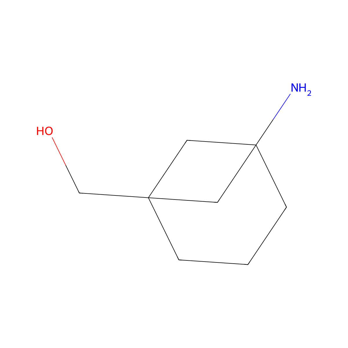 (5-Aminonorpinan-1-yl)methanol molecular structure, CAS 2091664-14-9