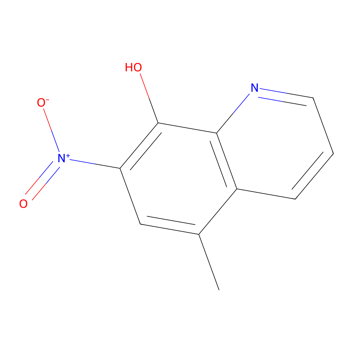 5-Methyl-7-nitroquinolin-8-ol molecular structure, CAS 2091665-74-4