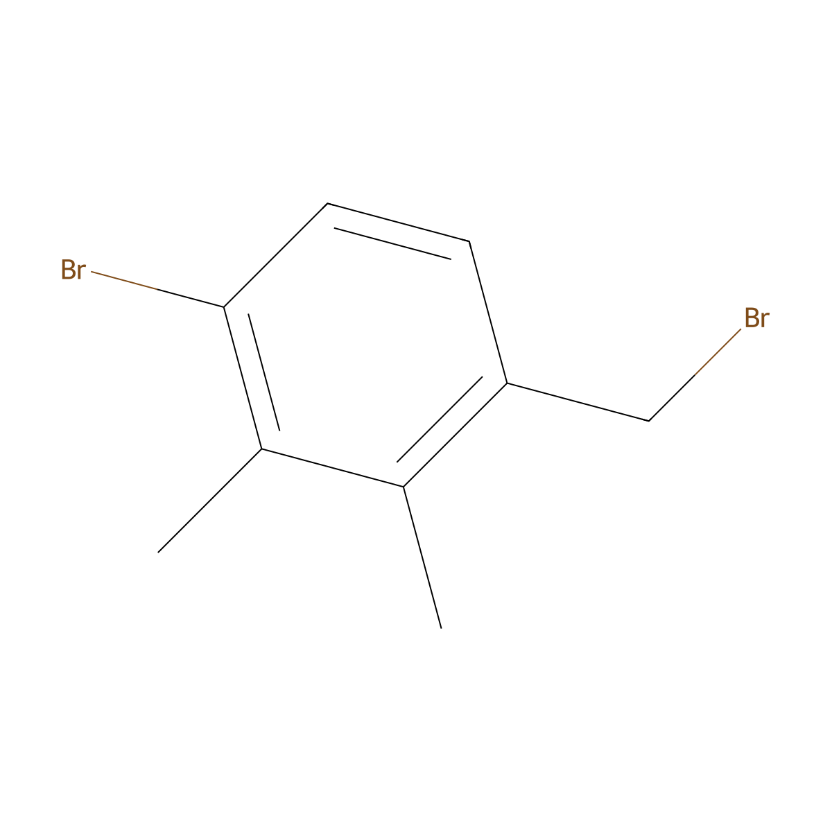 1-Bromo-4-(bromomethyl)-2,3-dimethylbenzene molecular structure, CAS 2091726-46-2